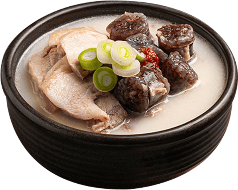 국밥 그릇
